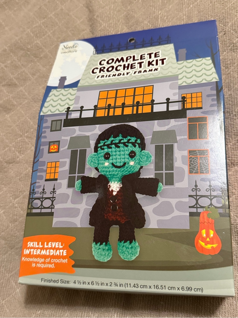 Complete Crochet Kit Friendly Frank
